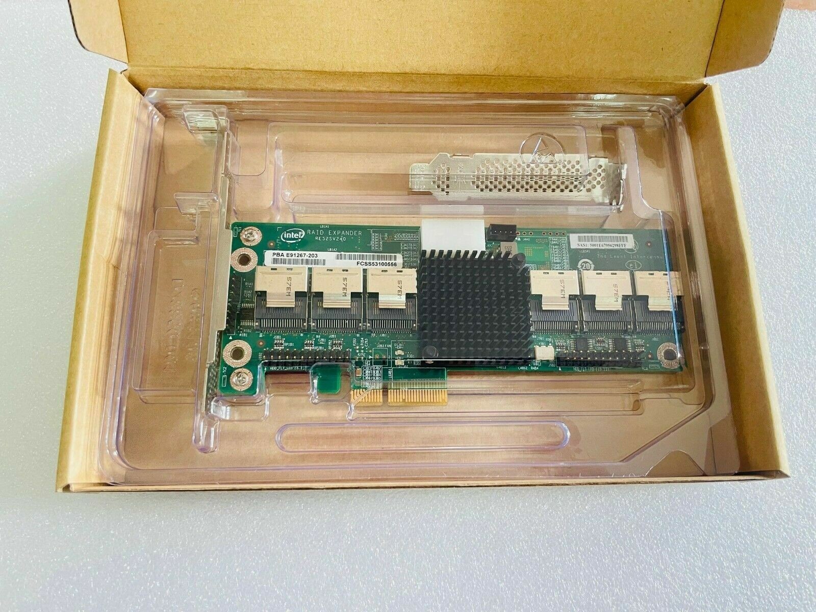 For Intel RES2SV240 E91267-203 RAID Storage Expander SAS SATA 6Gb 24 Port
