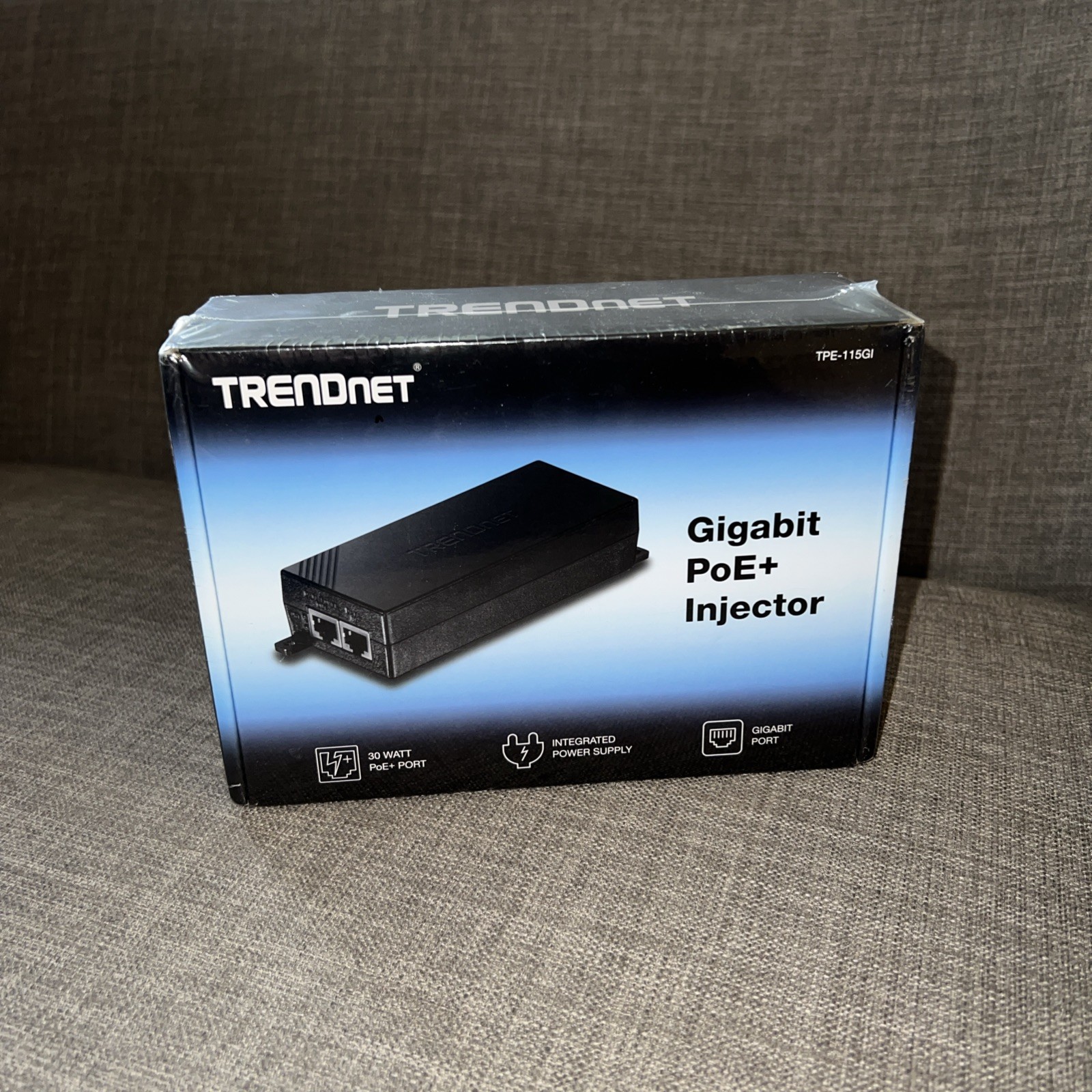 New TRENDnet TPE-115GI Gigabit POE+ Injector