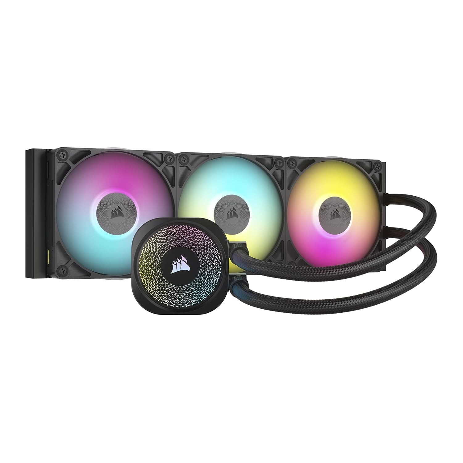 Corsair iCUE Link Titan 360 RX RGB Liquid CPU Cooler – Black