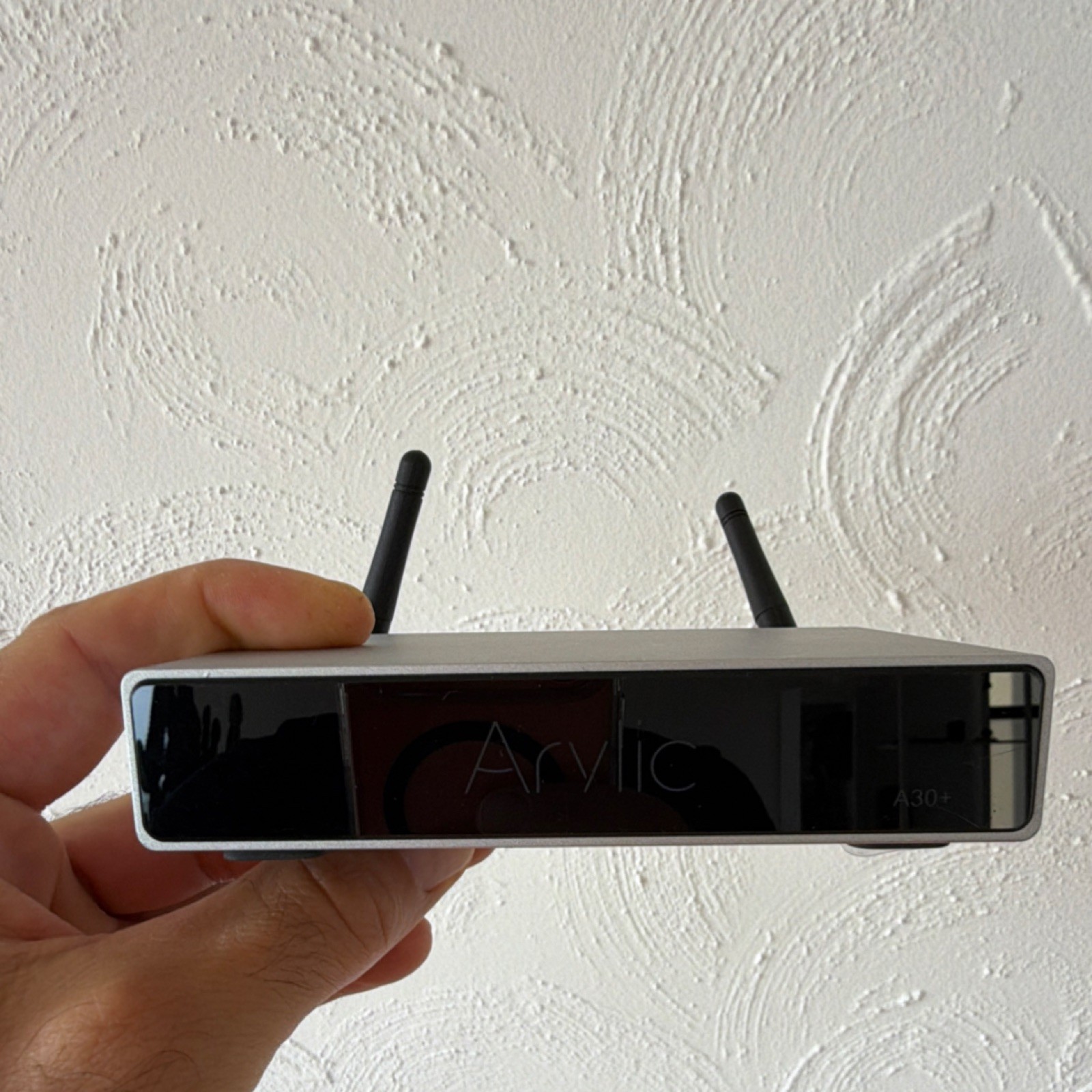 Arylic A30+ Wireless Router Silver/Black Ethernet USB 3.5mm Jack 1 LAN