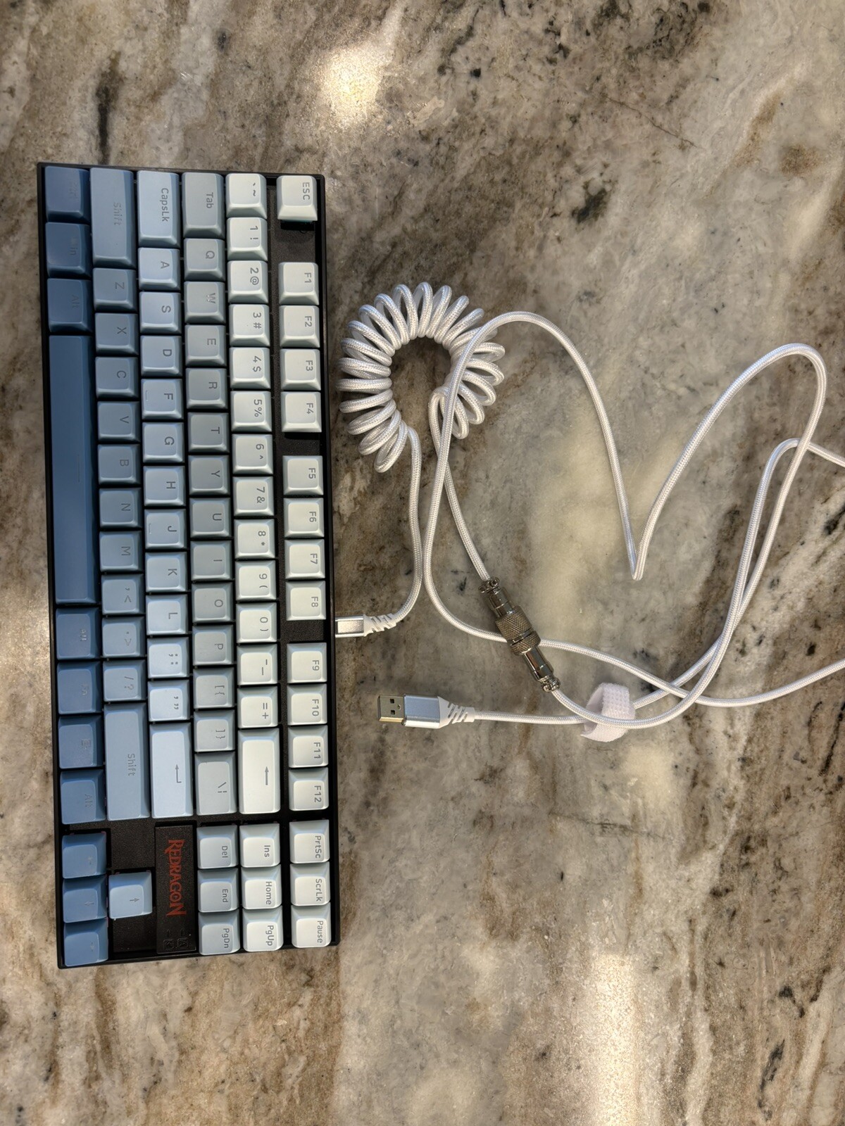 Custom Red Dragon Keyboard