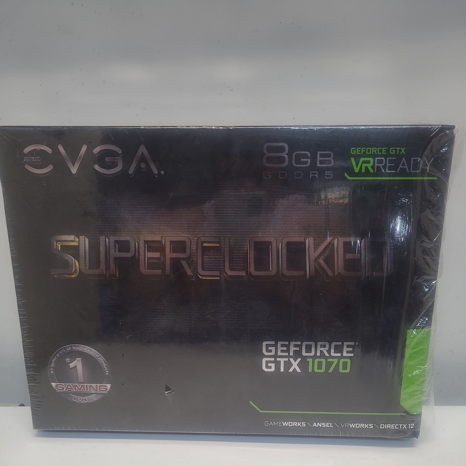 EVGA GeForce GTX 1070 SC 8GB GDDR5 Graphics Card (08G-P4-6173-KR)