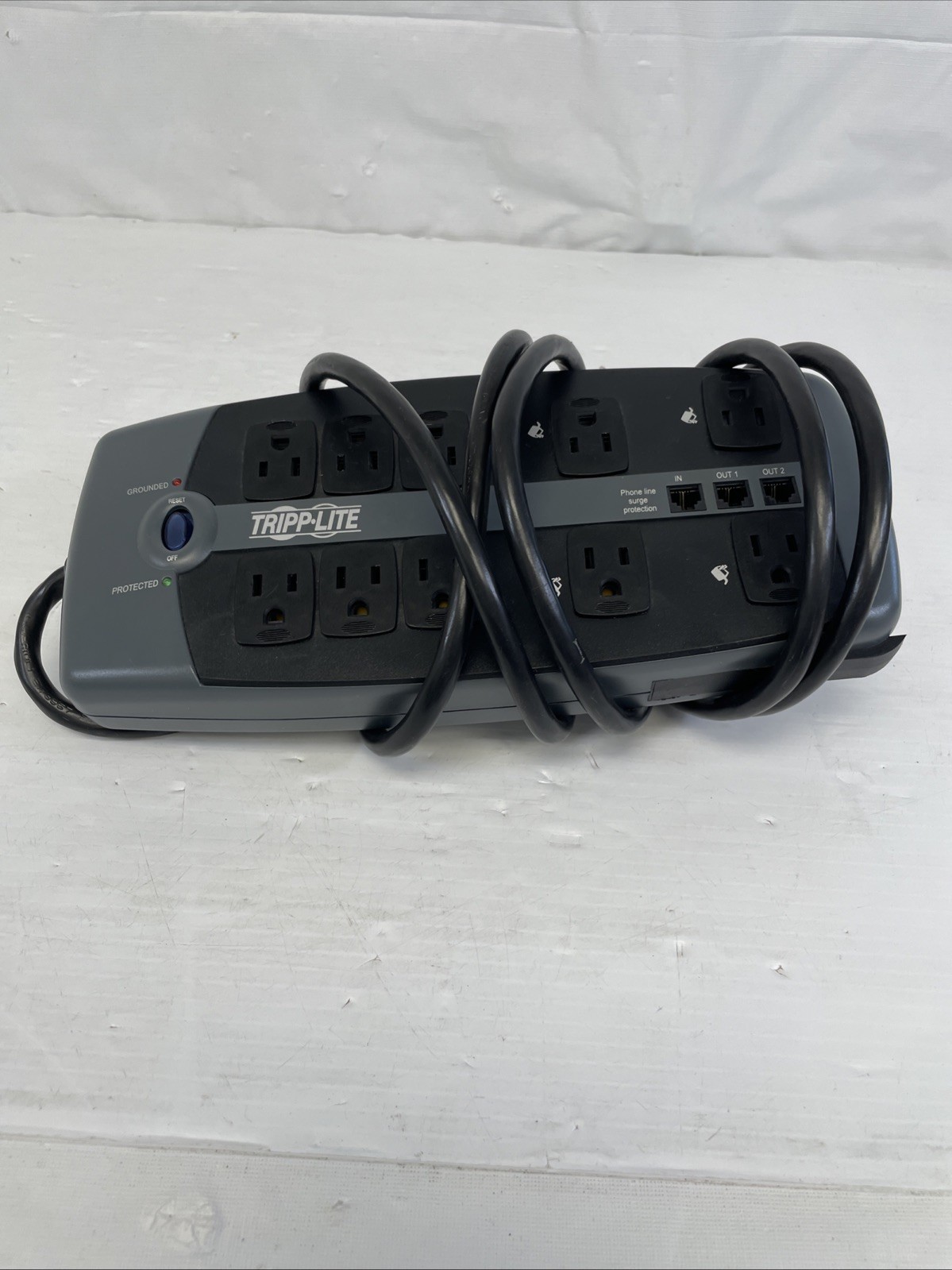 Tripp-lite TLP1008TEL Surge Protection Devices (SPDs) Power Strip Plug