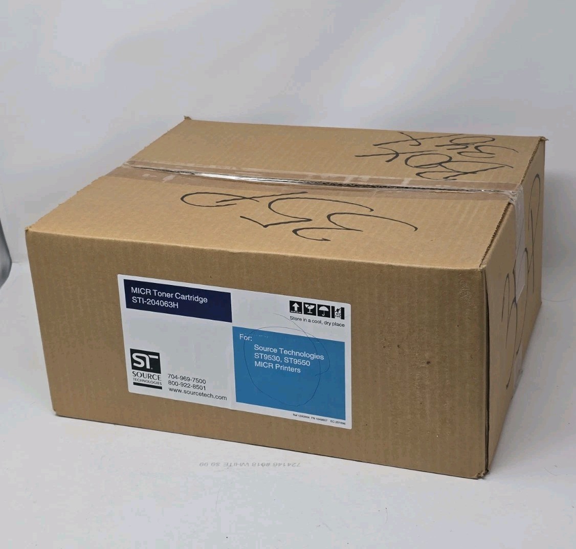 Source Technologies STI-204063H MICR Toner Cartridge for ST9530 ST9550 Printers