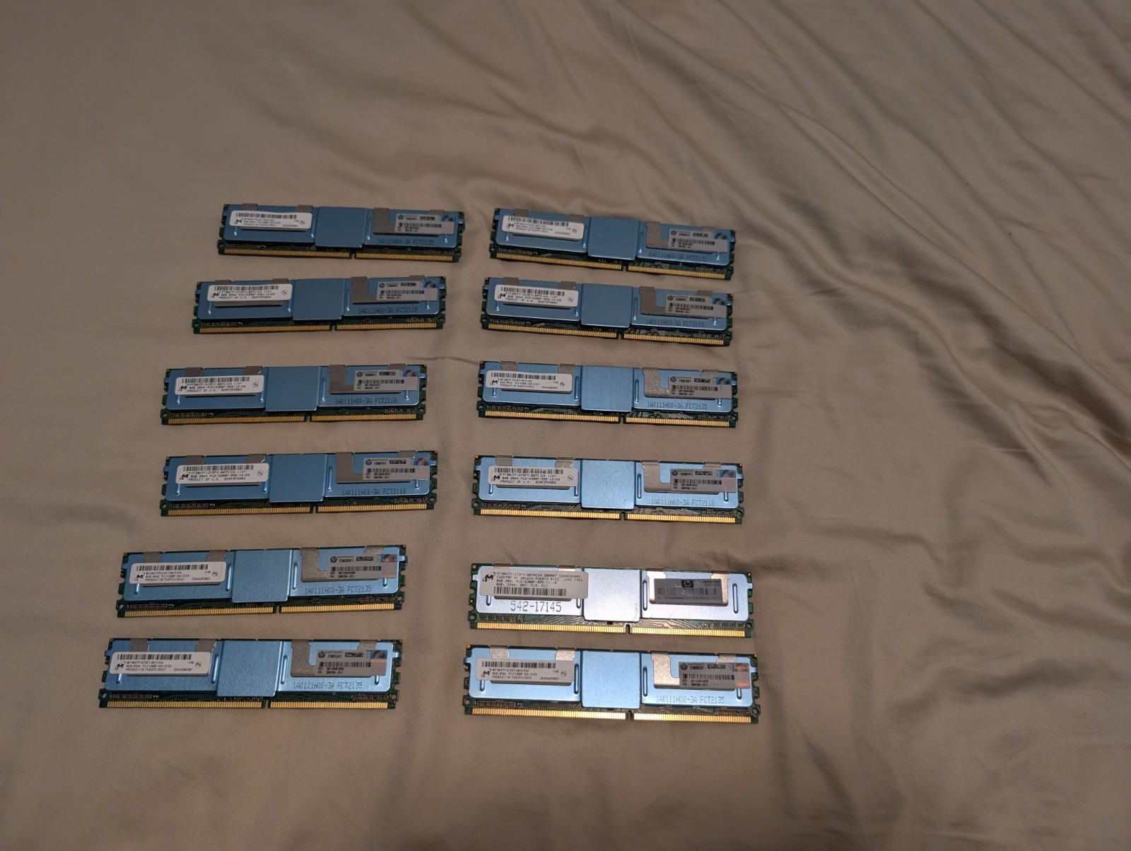 8GB 2Rx4 DDR2 ECC Server RAM