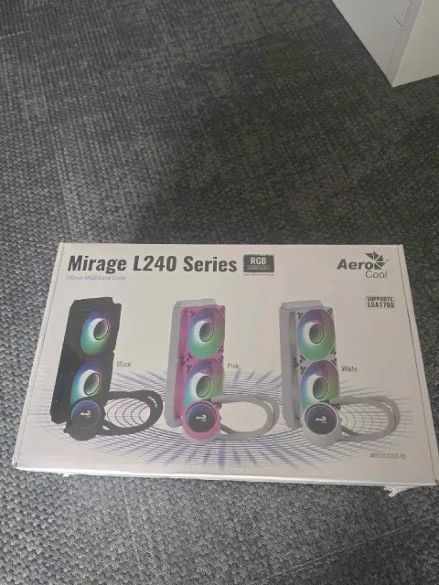Aerocool Mirage L240 computer liquid cooling