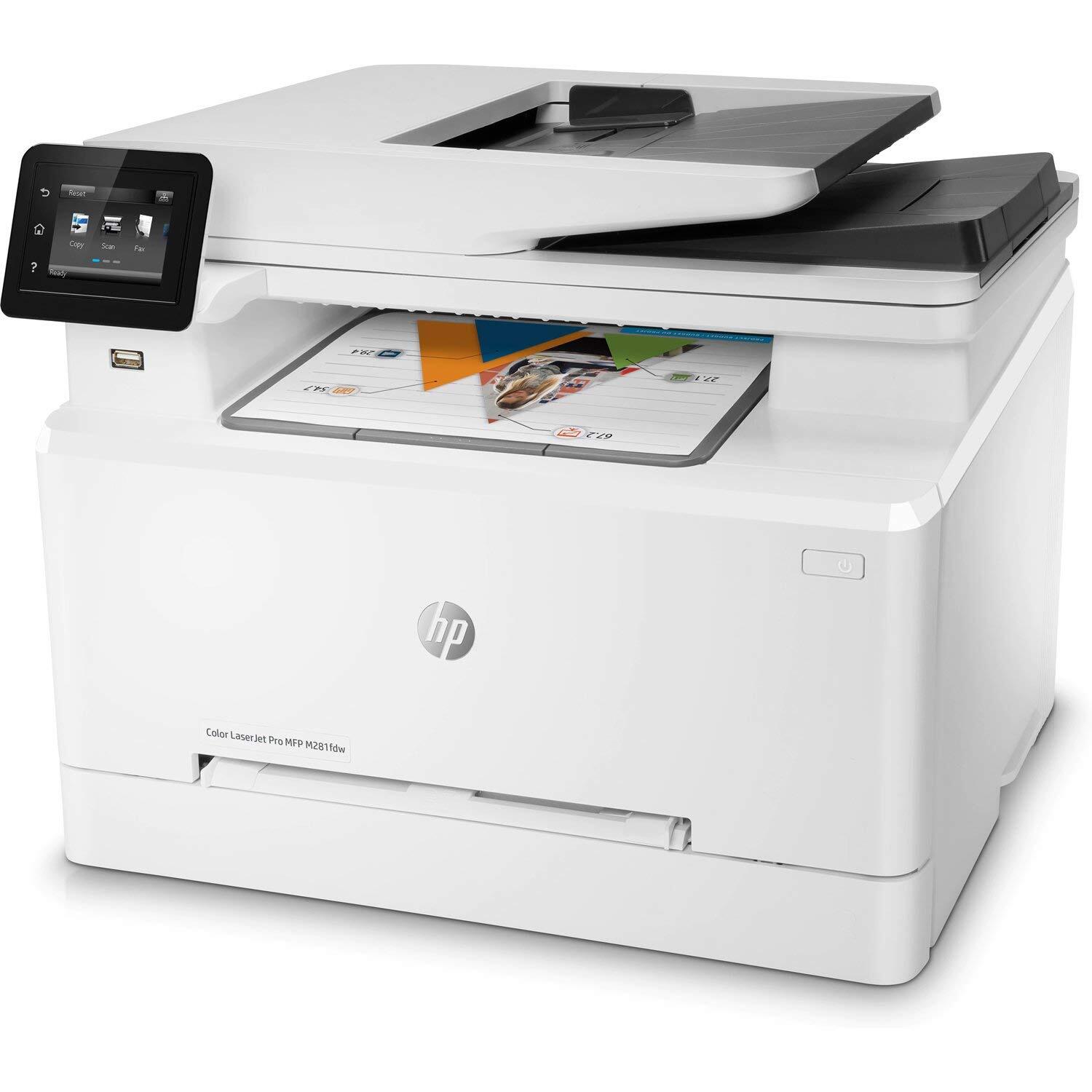 HP Laserjet Pro M281fdw All in One Wireless Color Laser Printer (T6B82A) PERFECT