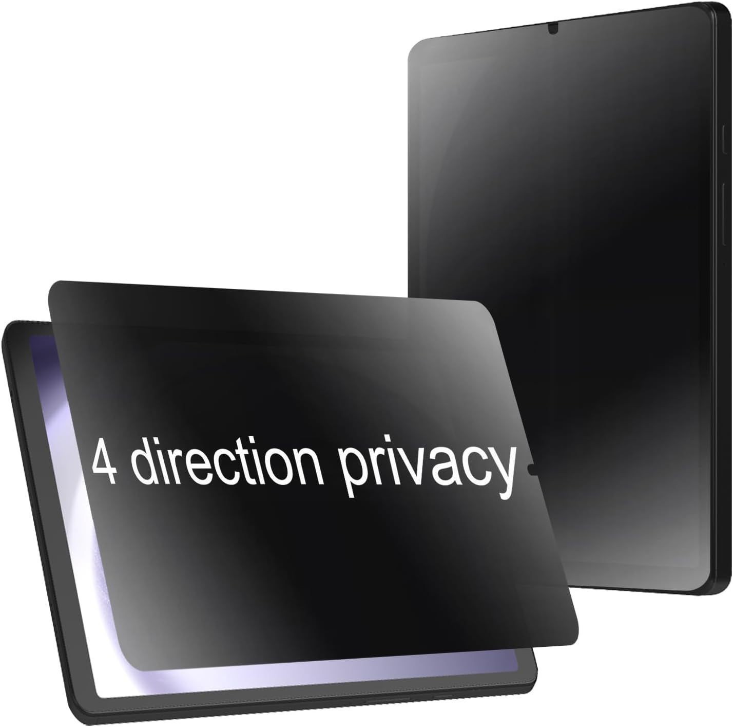 Matte Privacy Screen Protector 360° for Samsung Galaxy Tab A9/A7 Lite 8.7