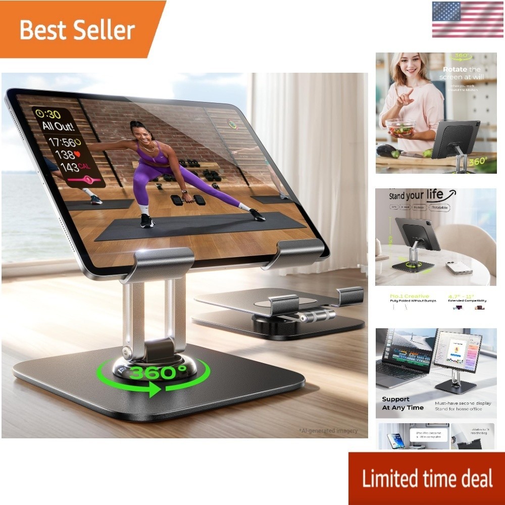 for iPad Stand Holder Adjustable Tablet Stand for Desk, for iPad Accessories