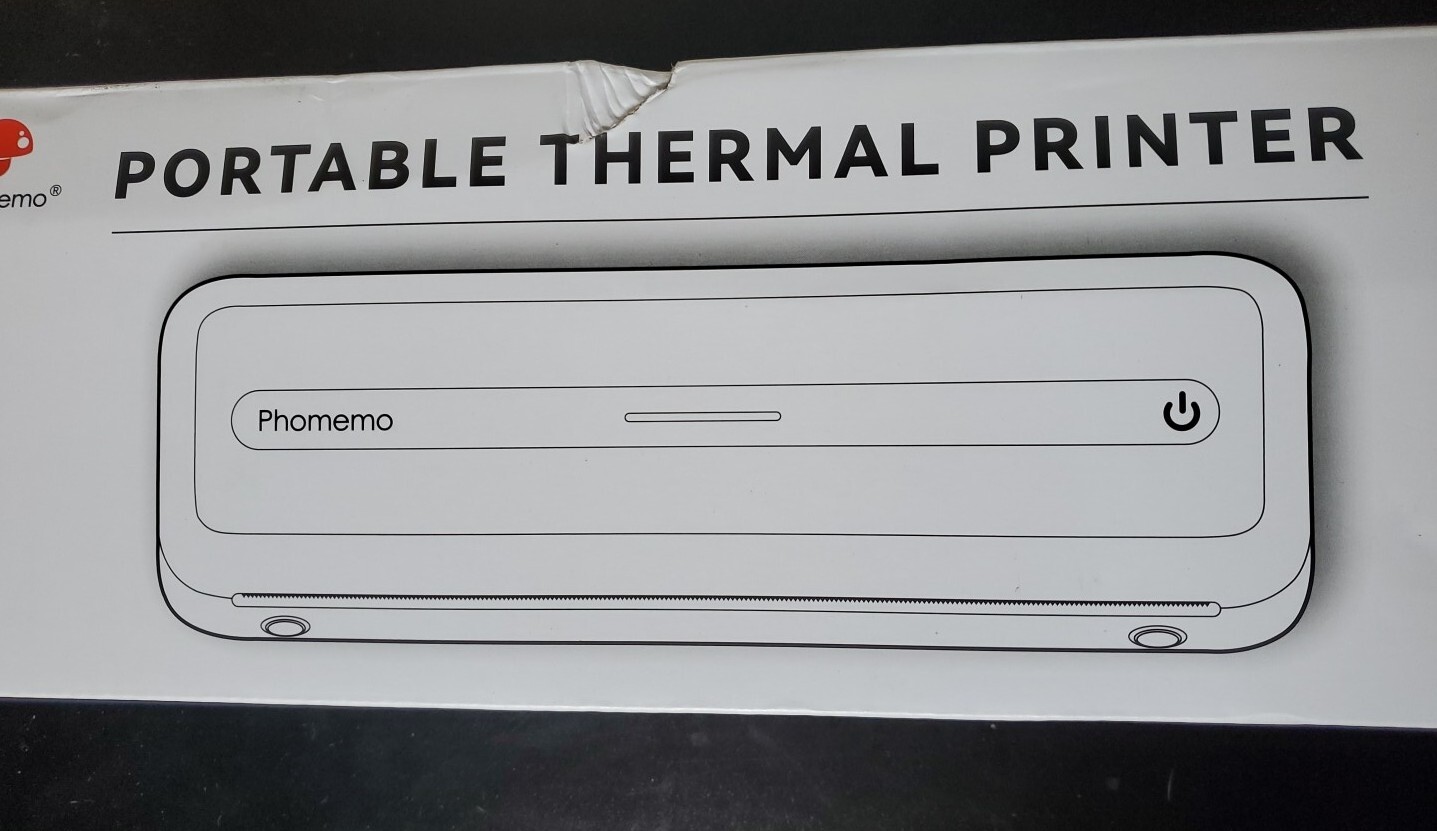 Phomemo M832 Portable Printer, Inkless Portable Printers Wireless for Travel.216