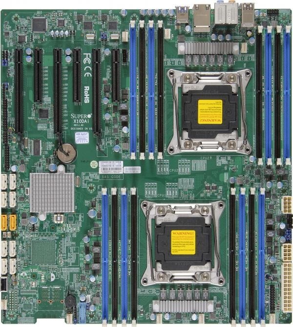 ✅*FULL WARRANTY* Supermicro X10DAi Motherboard E-ATX Dual Socket R3 LGA2011 Xeon