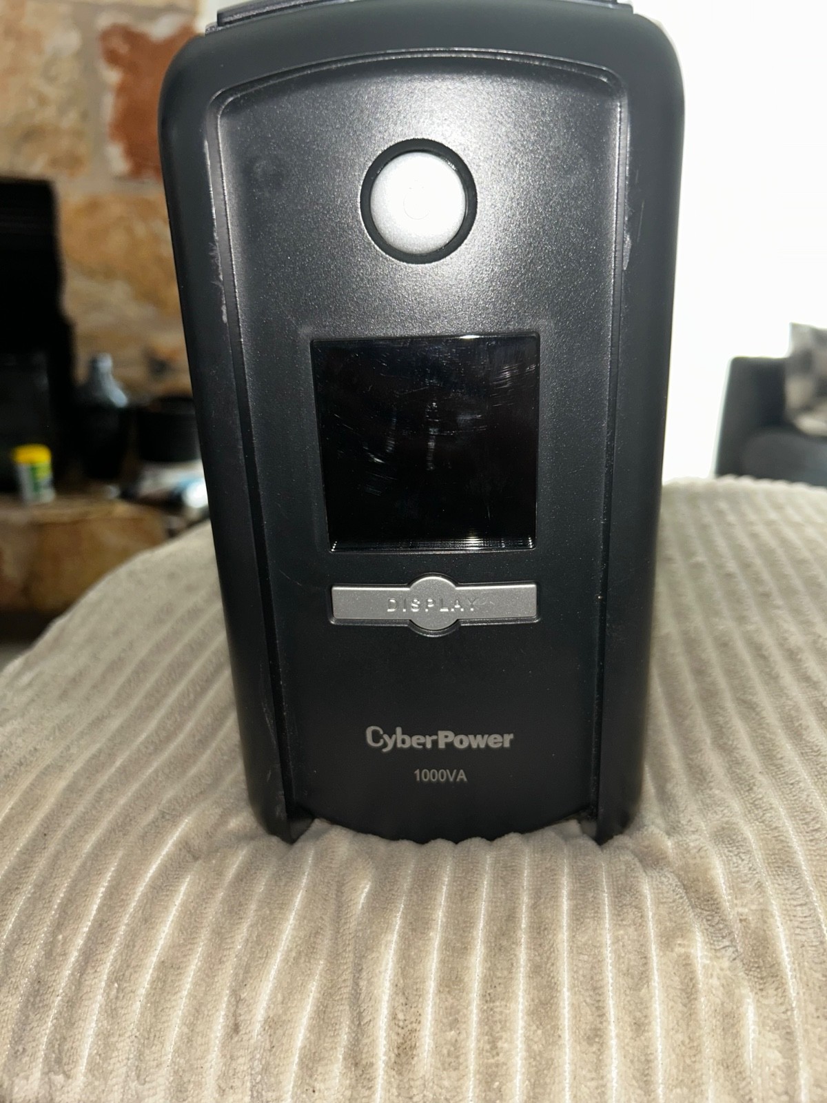 CYBERPOWER CP1000AVRLCD 1000VA 600WATT UPS BATTERY BACKUP WITH SURGE PROTECTION