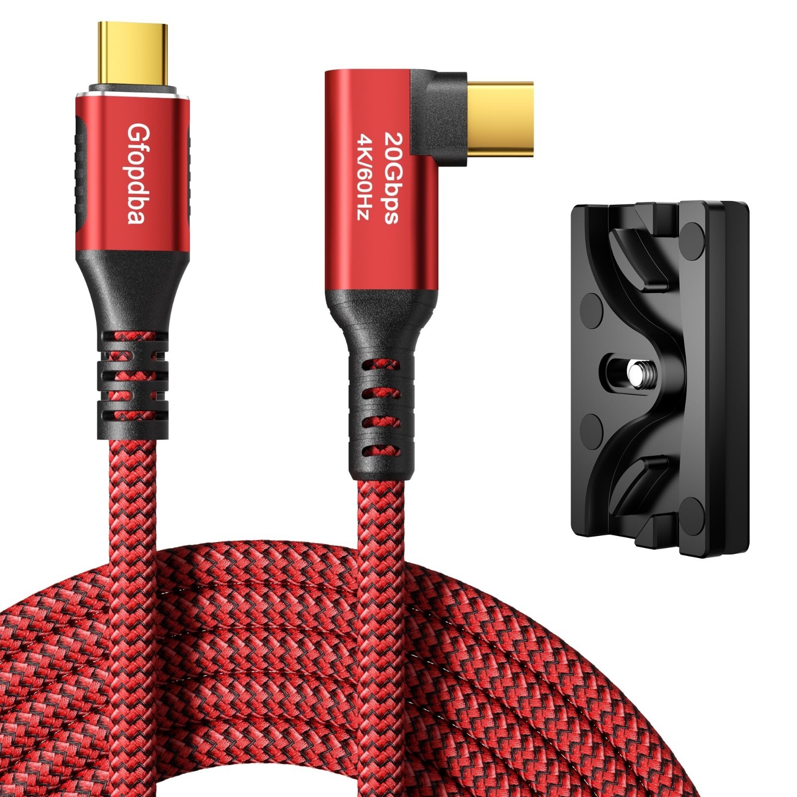 USB C Camera Tethering Cable 16.5FT 20Gbps 240W 4K 60Hz USB-C