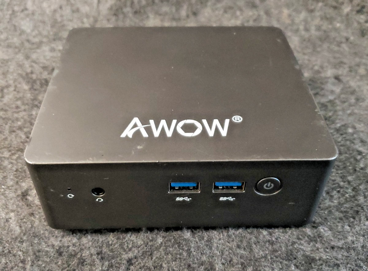 AWOW Mini PC Computer AL34 Boots into windows No password needed..........(C1B3)