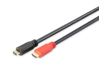 DB-330118-100-S DIGITUS HDMI High Speed Connection Cable with Ethernet and Sign ~D~