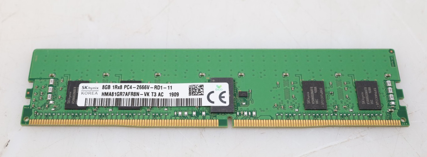 8GB SK Hynix HMA81GR7AFR8N-VK PC4-2666V DDR4 ECC RDIMM Server RAM