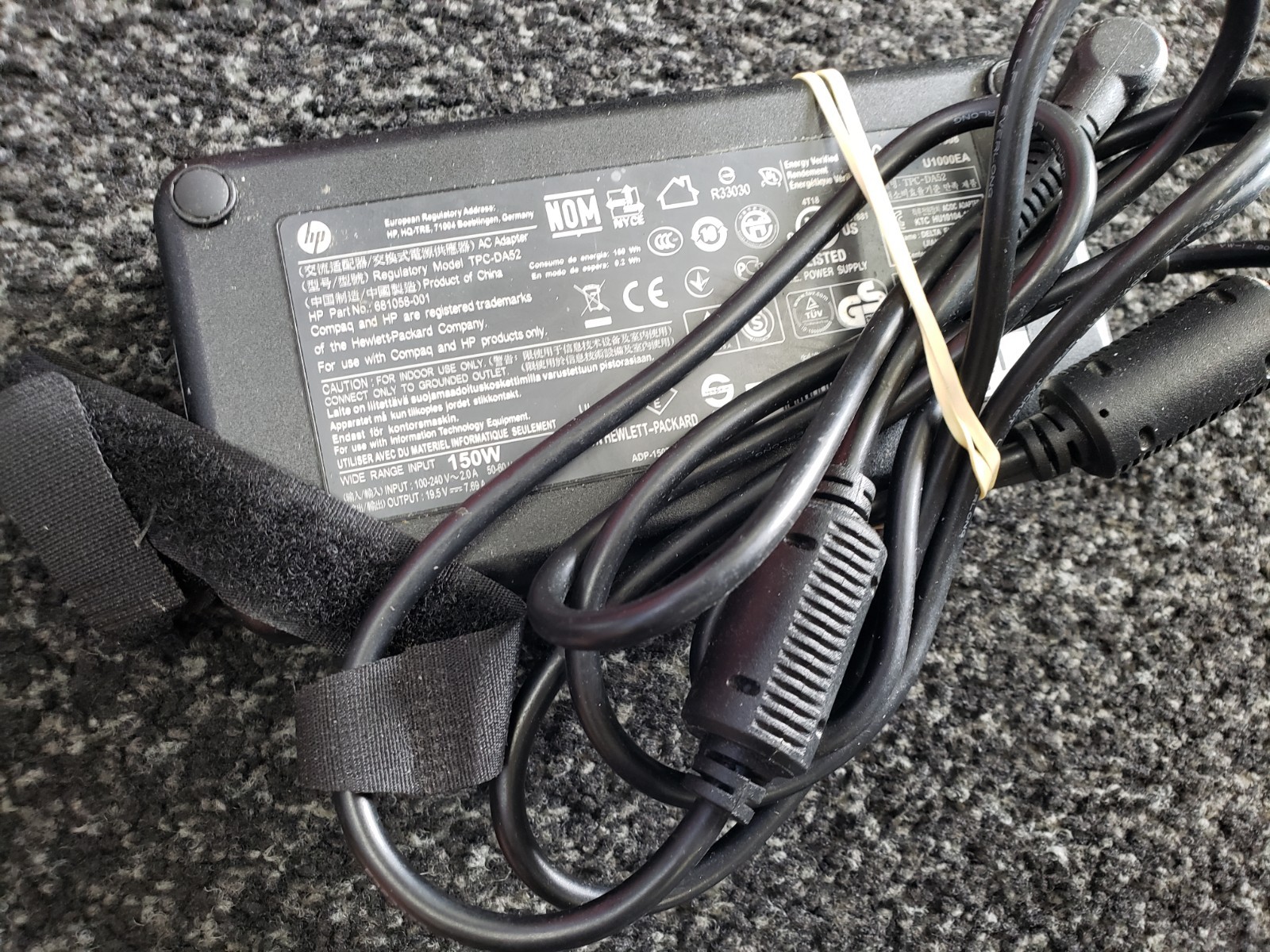 TPC-DA52 For HP 19.5V 7.69A 150W AC Power Supply Adapter Charger Cord 7.4x5.0mm