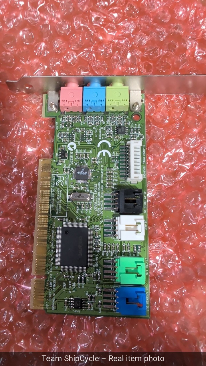 U93882 Genuine Creative Sound Blaster CT5807 PCI Sound Card Dell PN 3196 G2U