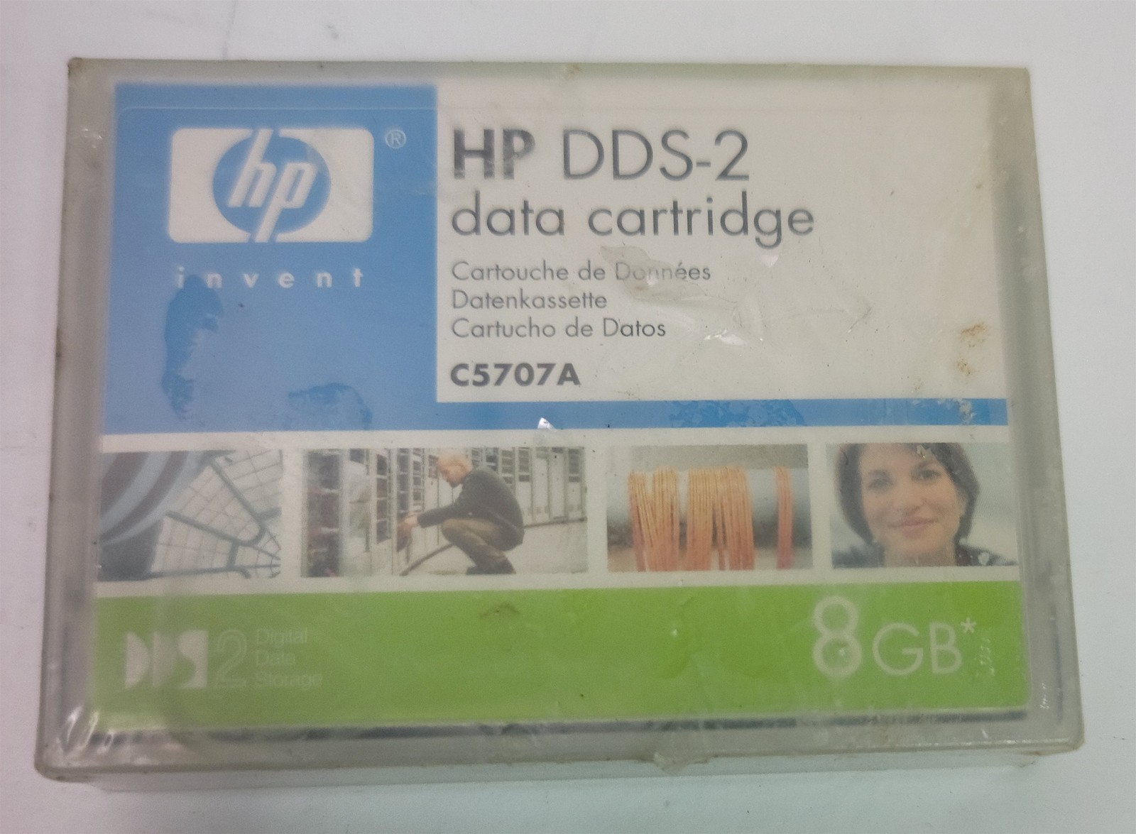 HP DDS-2 Data Cartridge 8Gb ( sealed) New OS