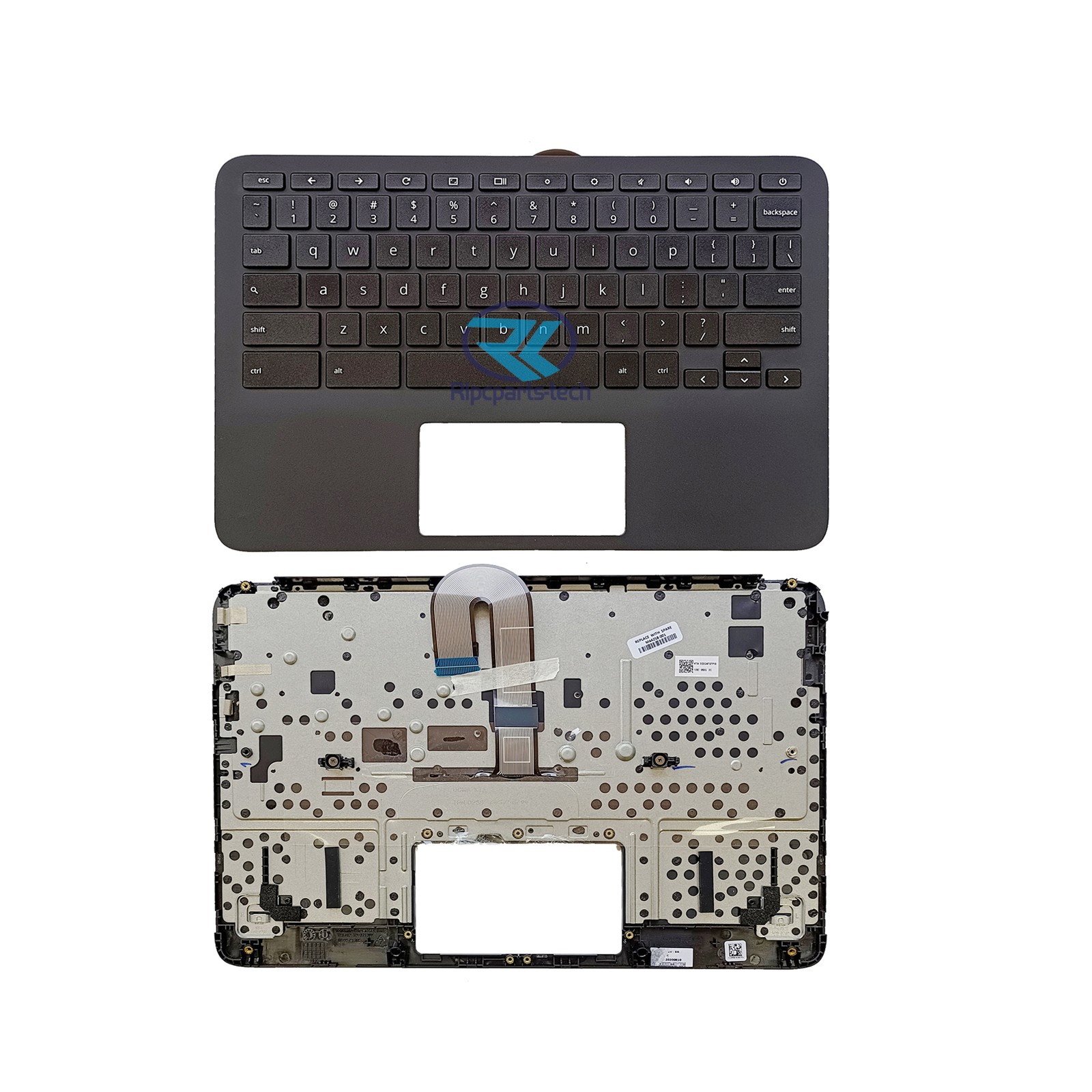 For HP Chromebook 11MK G9 EE Palmrest Case Top Cover US Keyboard M44258-001 New