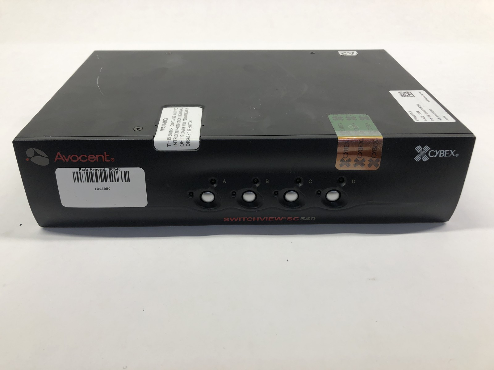 Avocent Cybex SwitchView SC540 4-Port Dual-Head DVI-I USB Secure KVM Switch