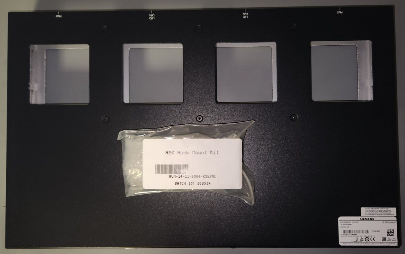 RuggedCom RX1500-L3 Layer 3 Switch/Router - New (Siemens 6GK6015-0AM2)