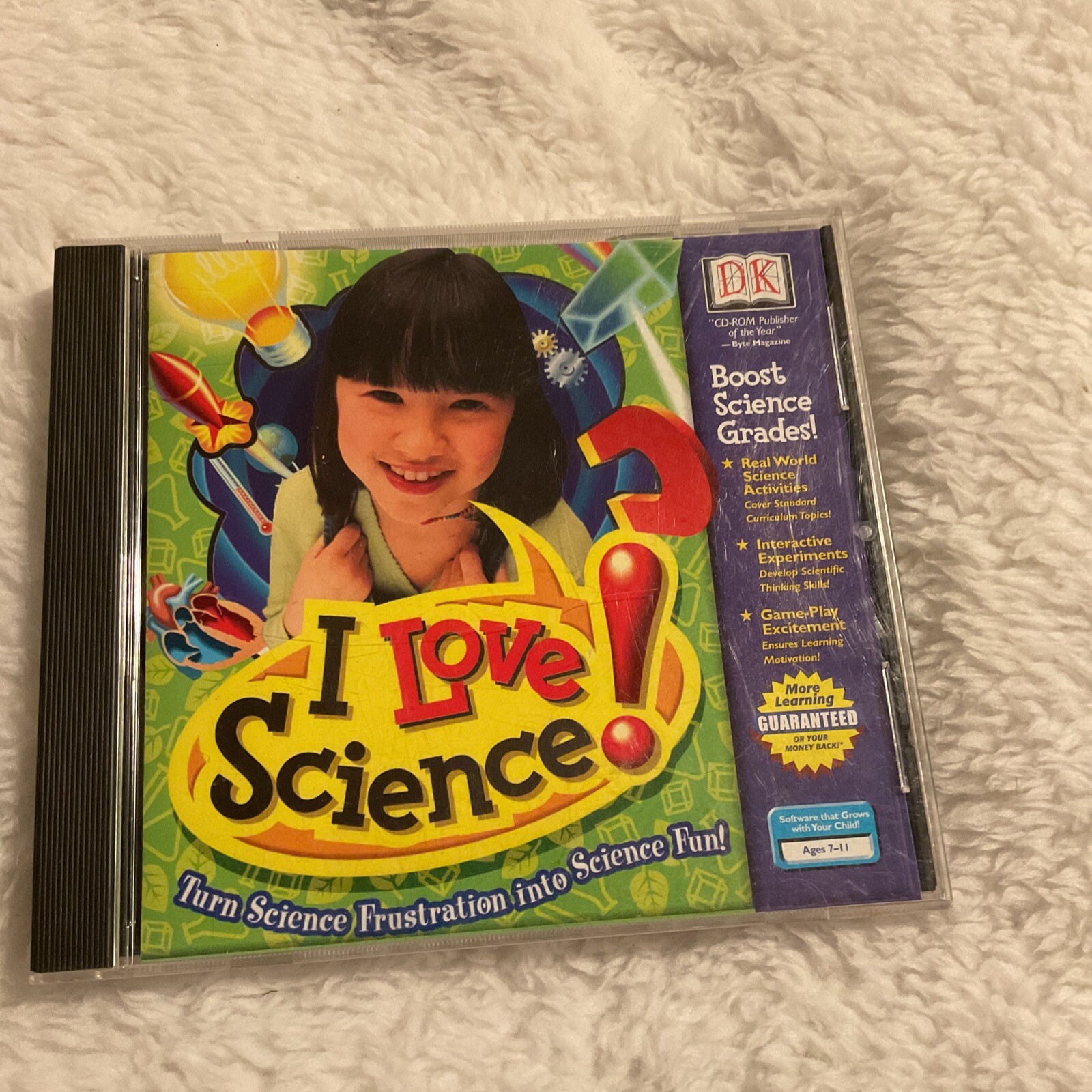 I Love Science By Scholastic Ages 7-11 [Windows/Mac CD-Rom]