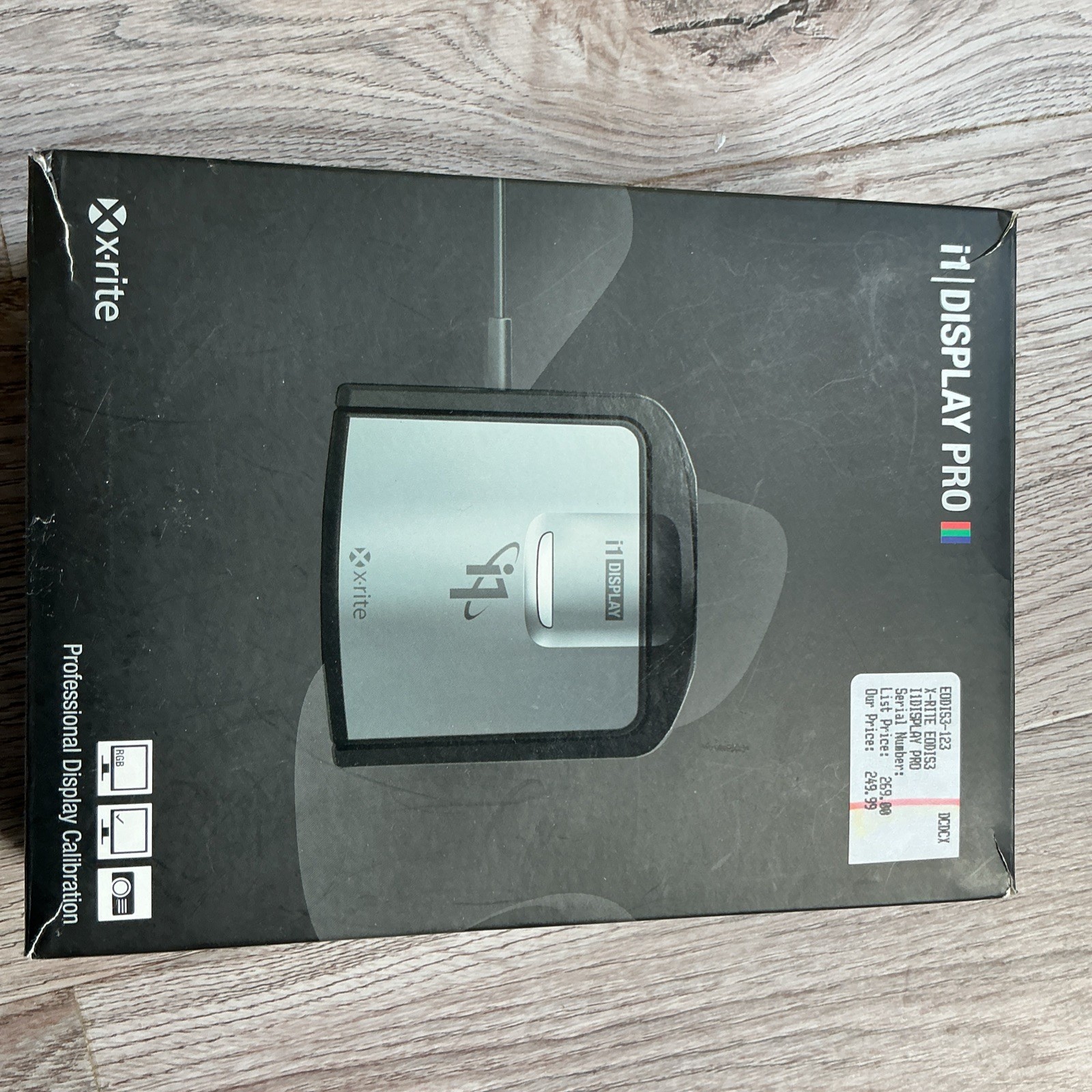 X-Rite i1 Display Pro Display Colorimeter, pre-owned demo model low use complete
