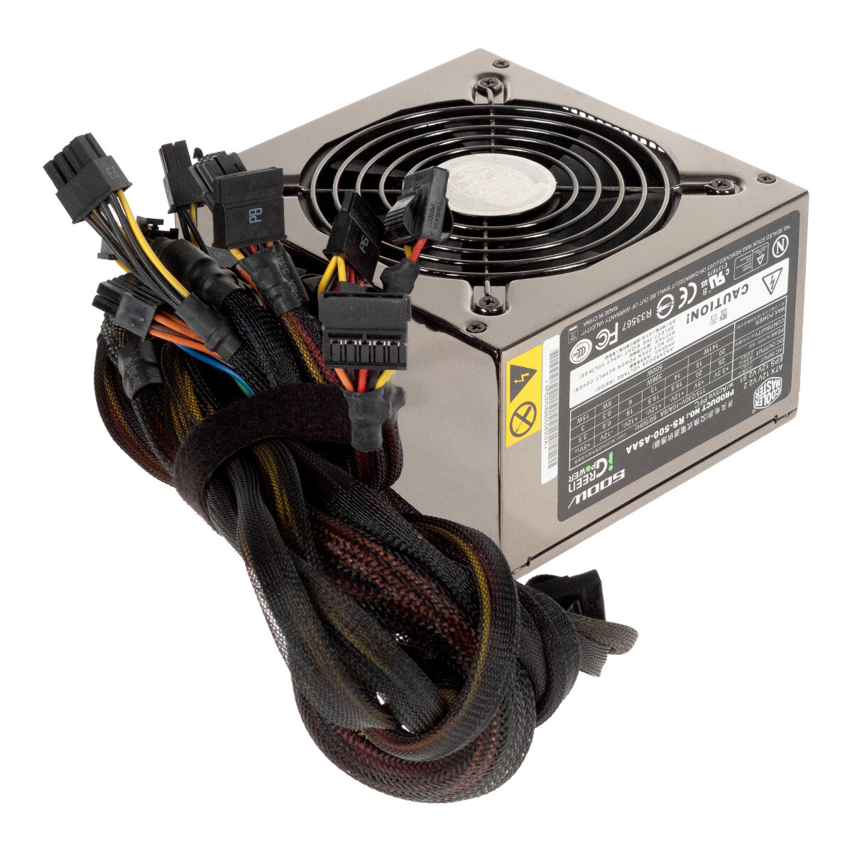 Cooler Master RS-500-ASAA 500W ATX 20+4-Pin 6-Pin PCIe Power Supply