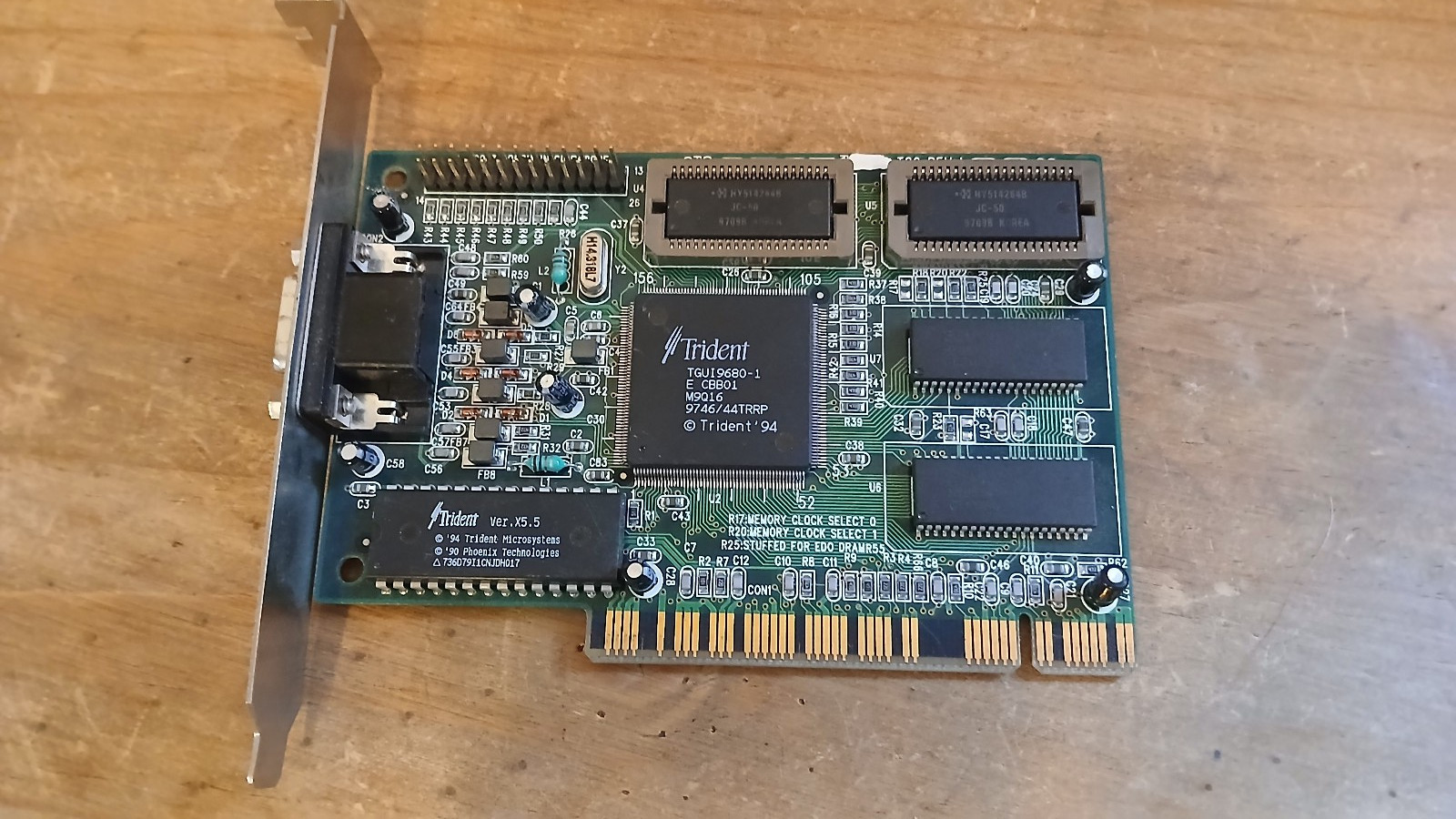 AOpen Trident 3DImage9750 4MB AGP Video Graphics Card 54.AA819.003 Untested