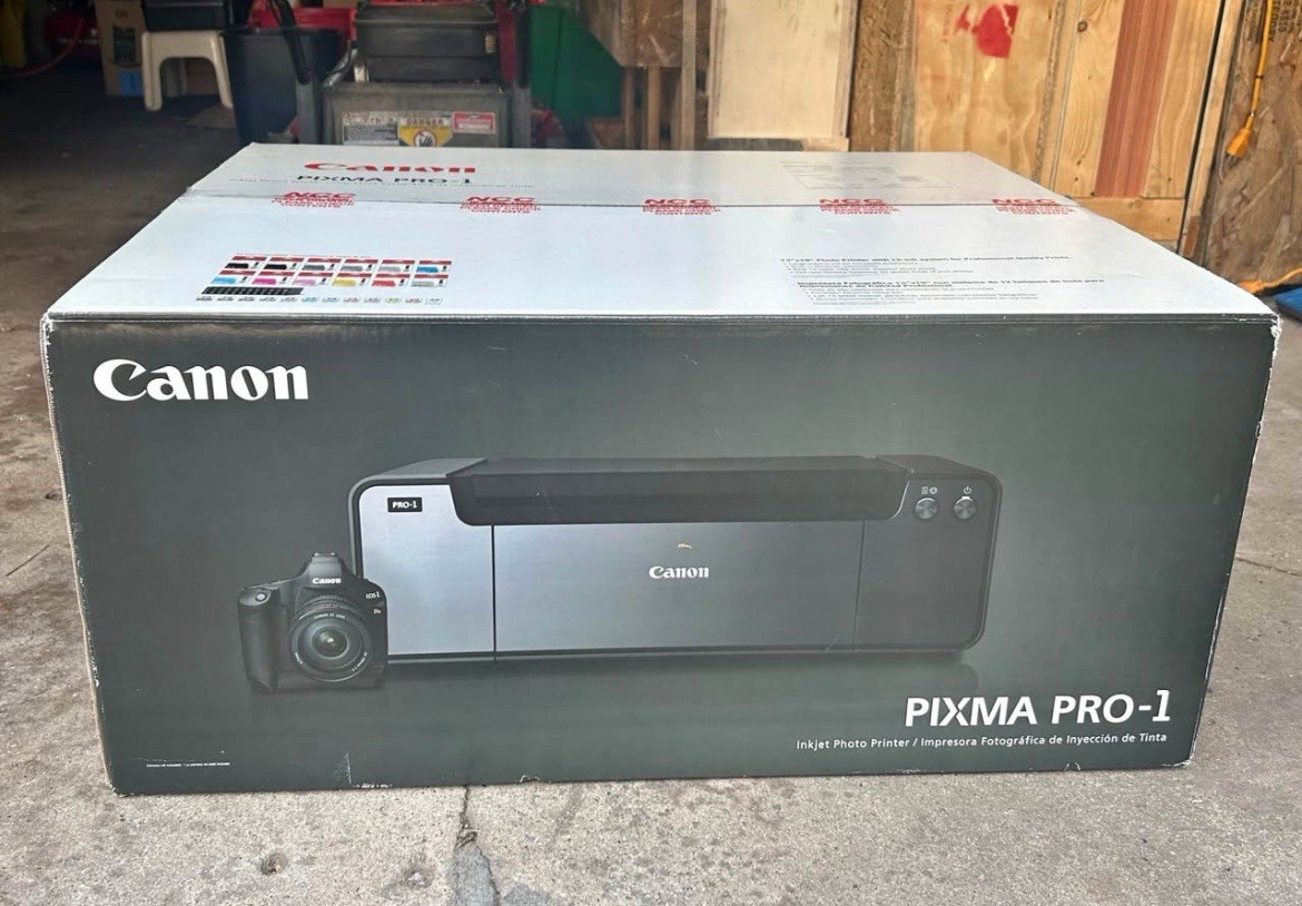 NEW Canon Pixma PRO-1 Network Professional Inkjet Photo Printer 4786B002