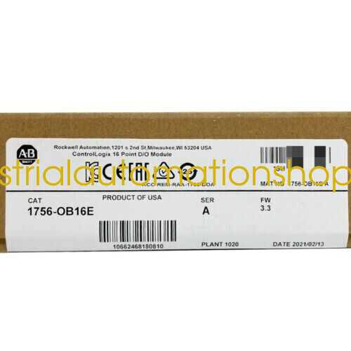 1PC New 1756-OB16E Module Via DHL or FedEX