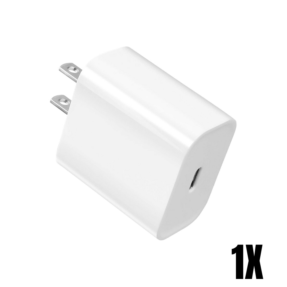 6X 20W USB-C Power Adapter PD Fast Wall Charger Lot For iPhone 11 12 13 Pro Max