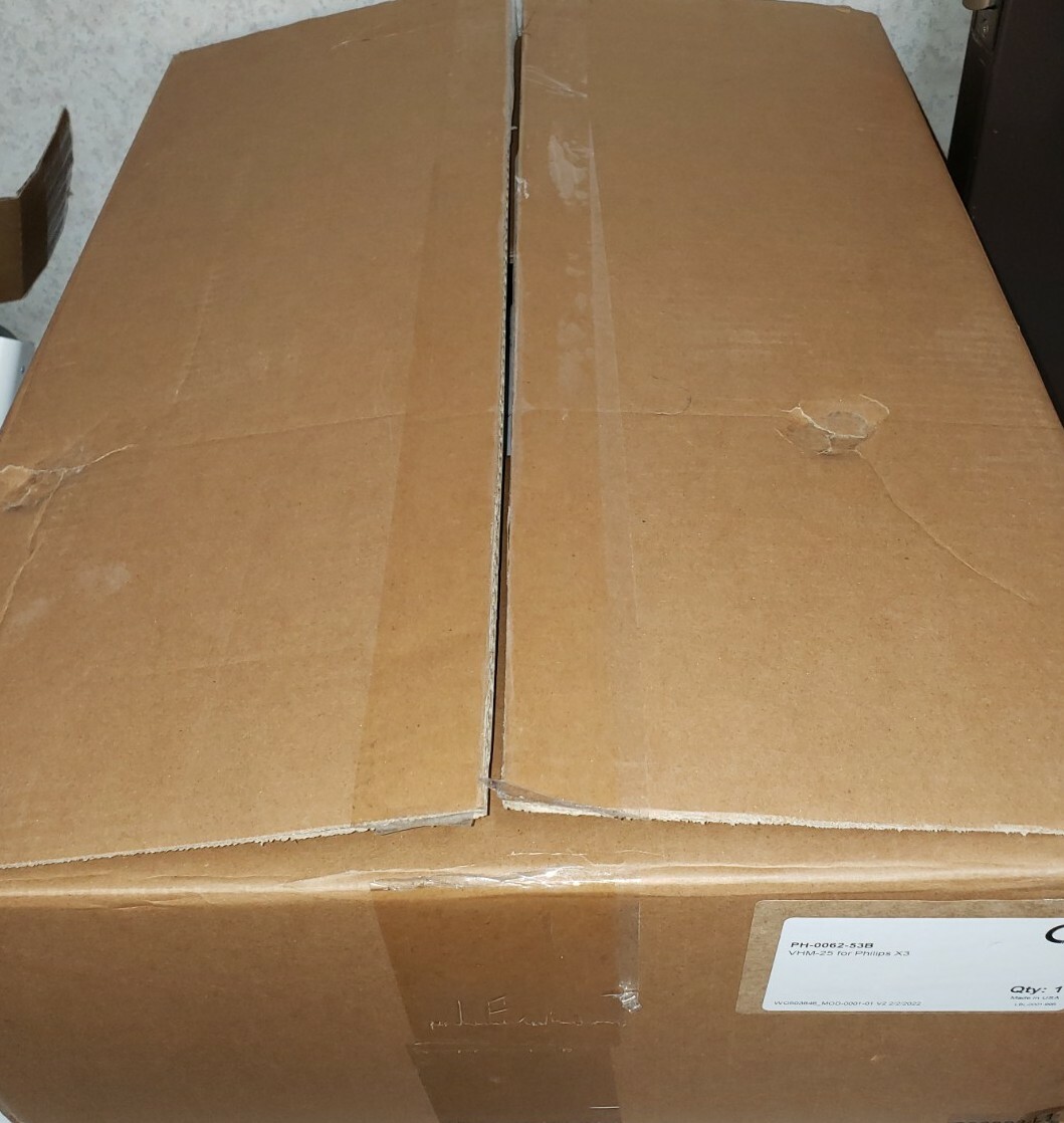 Philips IntelliVue X3/​MX100 on VHM-25 Variable Height Channel Mount
