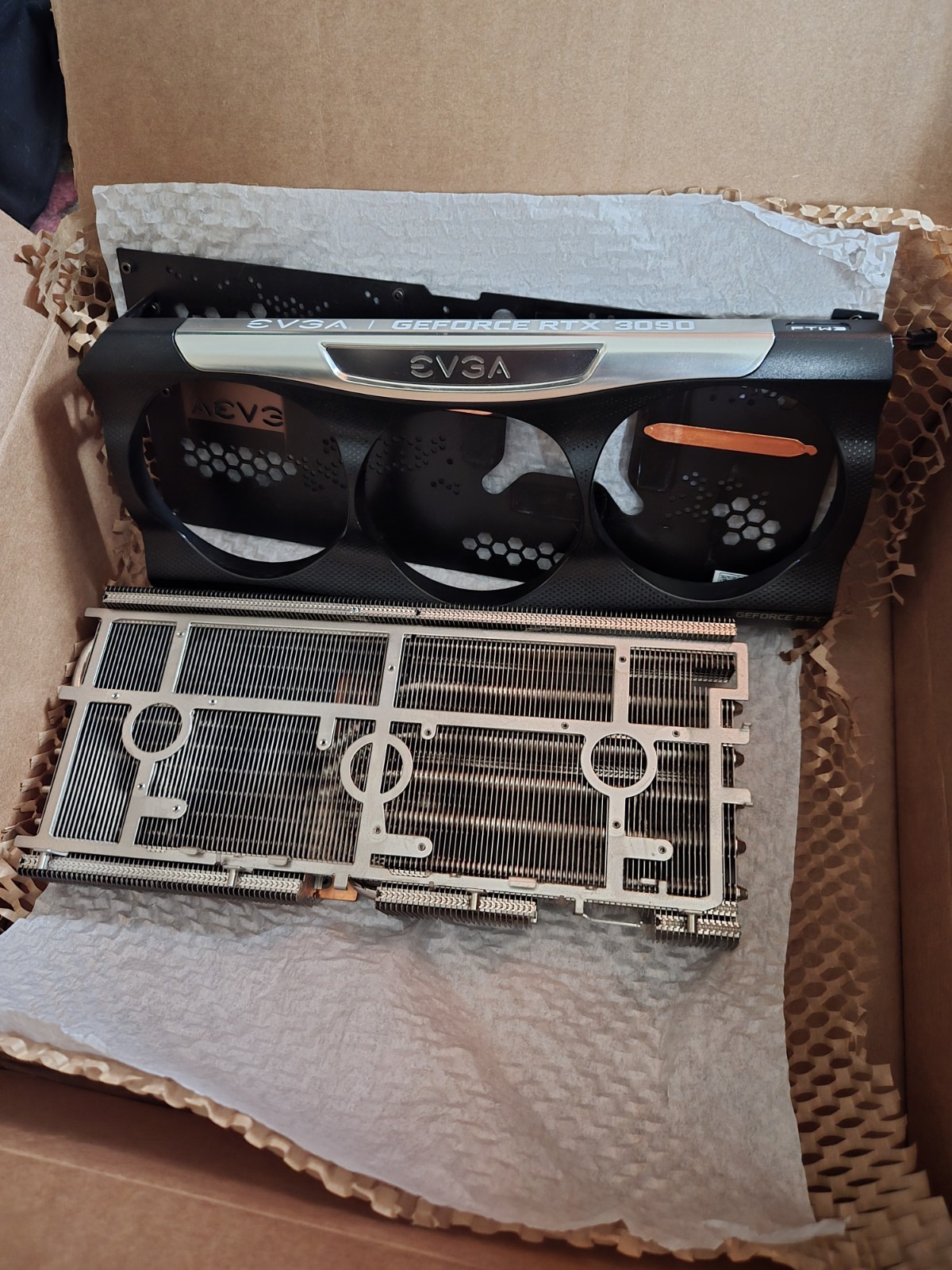 For EVGA RTX3080 RTX3090 FTW3 Series Heatsink Cooling Fan (without PCB board)
