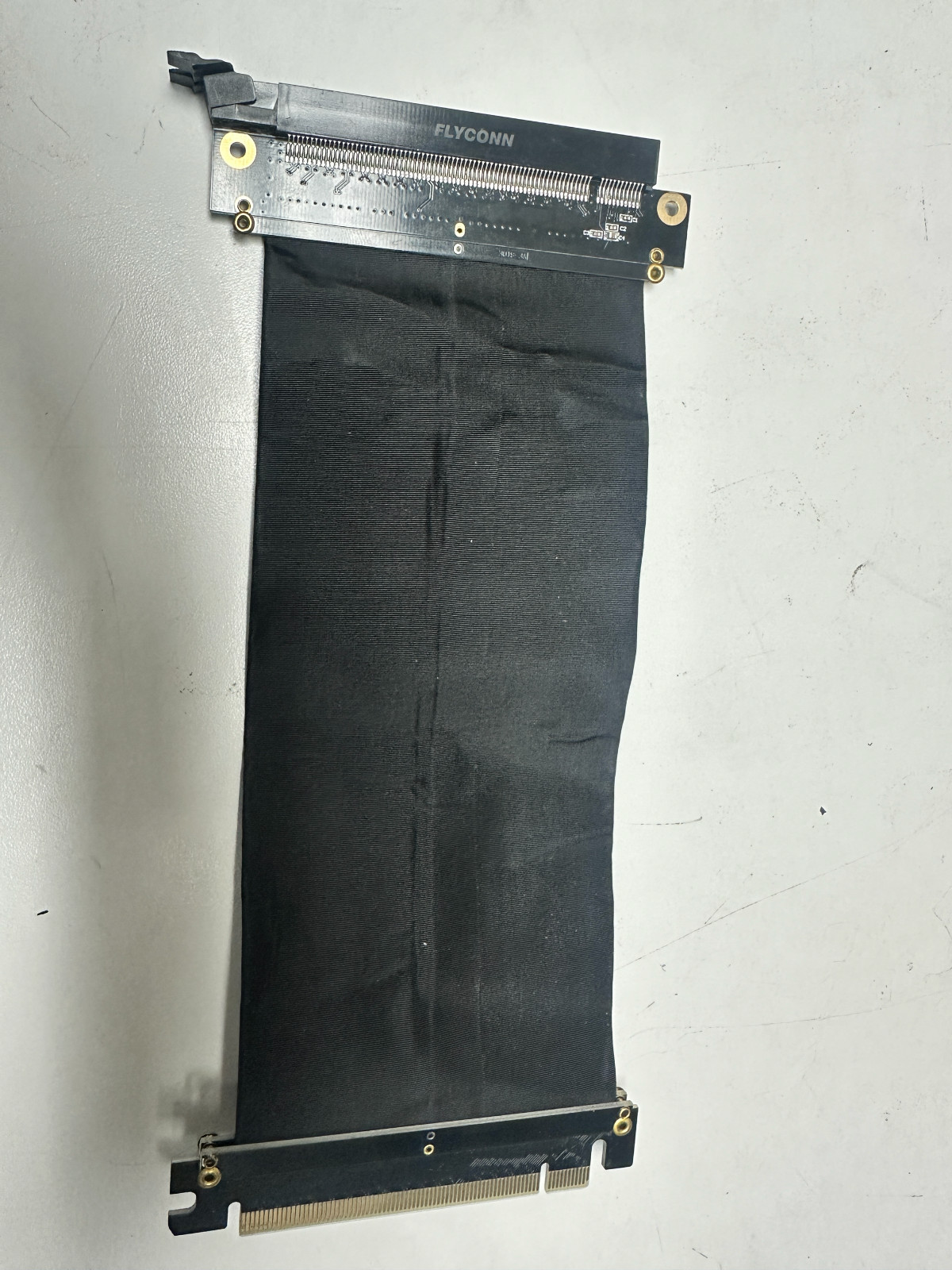 EZDIY-FAB PCI Express PCIe3.0 16x Flexible Cable Card Extension Port Adapter