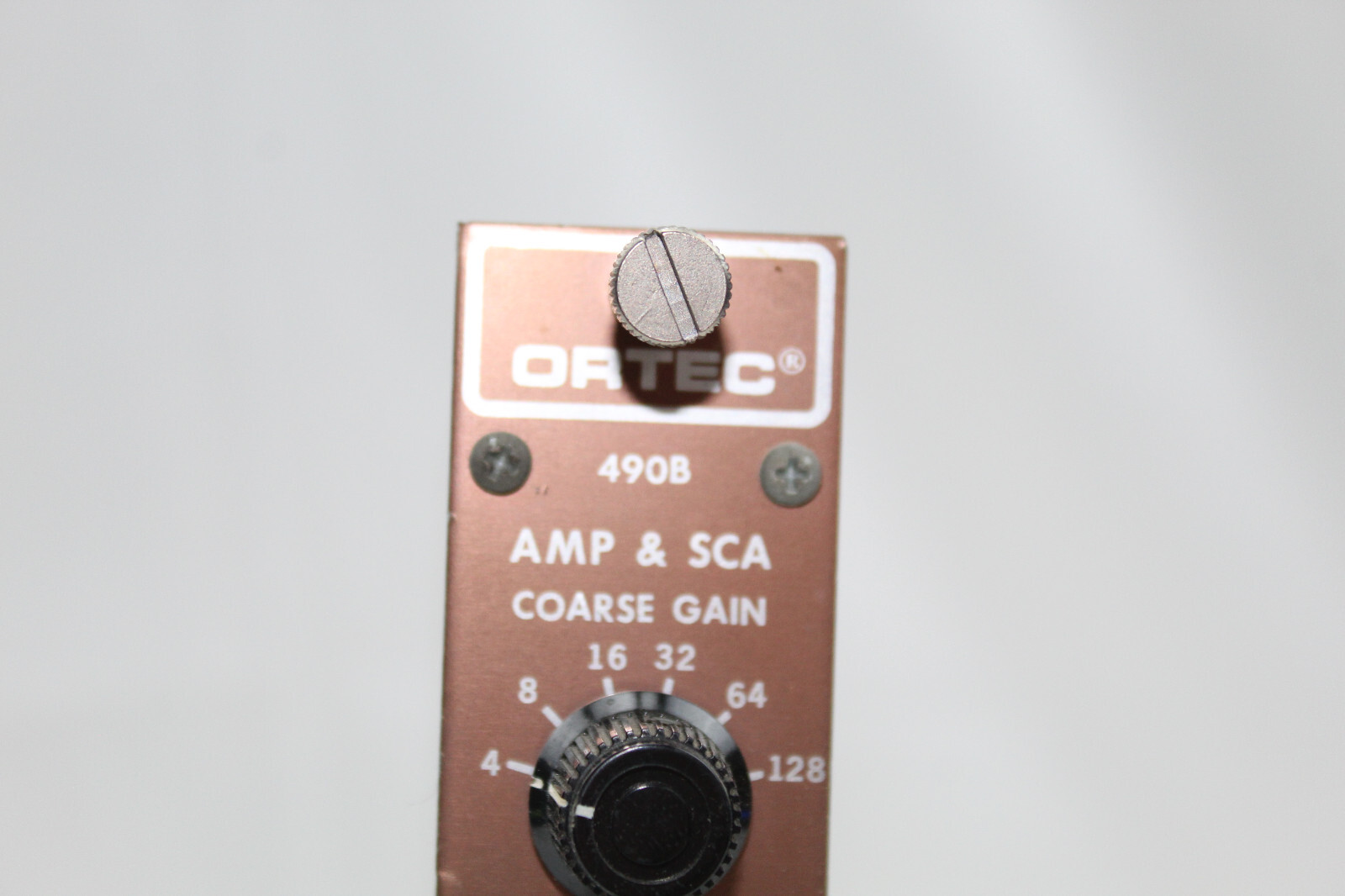ORTEC EG&G NIM Computer module model # 490B AMP & SCA