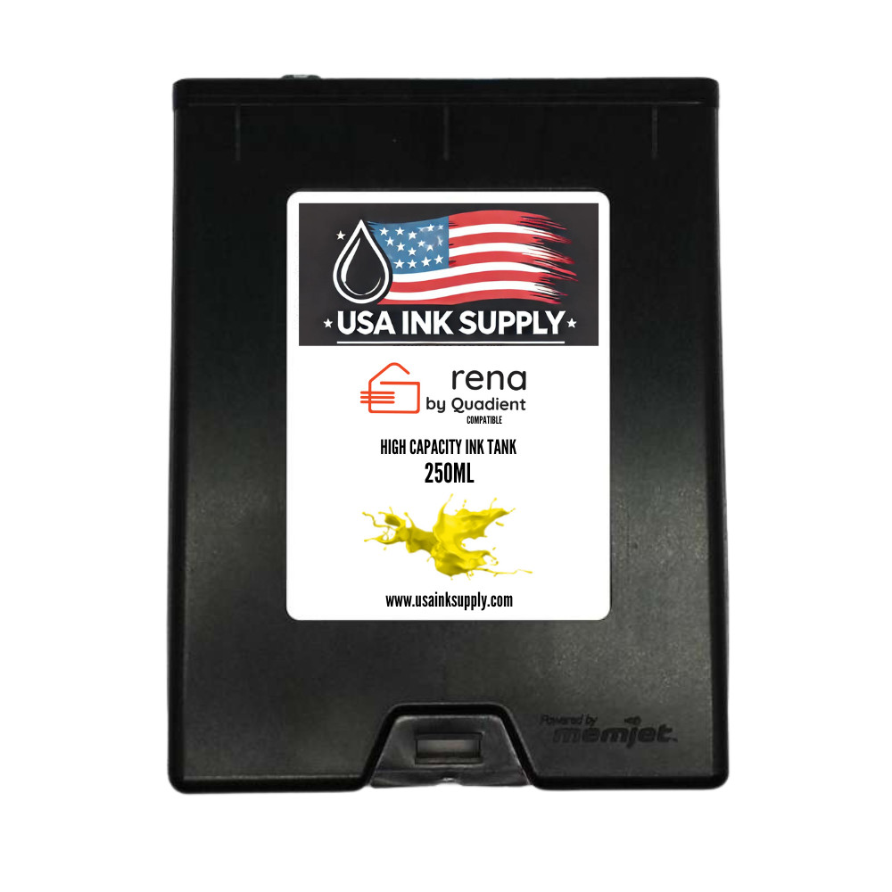 Rena by Quadient Compatible Yellow (Y) High Capacity MemJet Ink Tank (250ml)