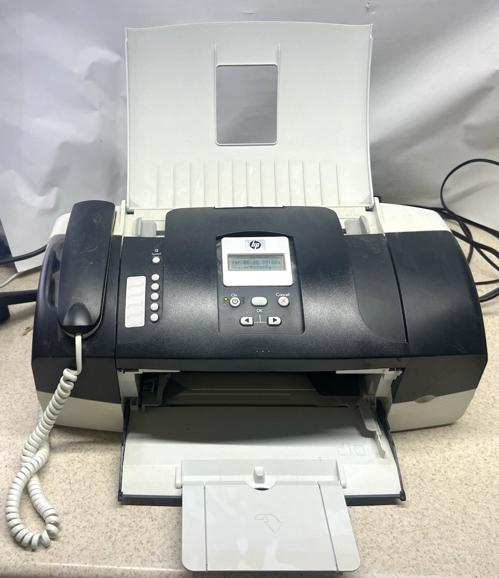 HP Officejet J3680 All-in-One Printer Fax Scanner Copier UNTESTED Powers On
