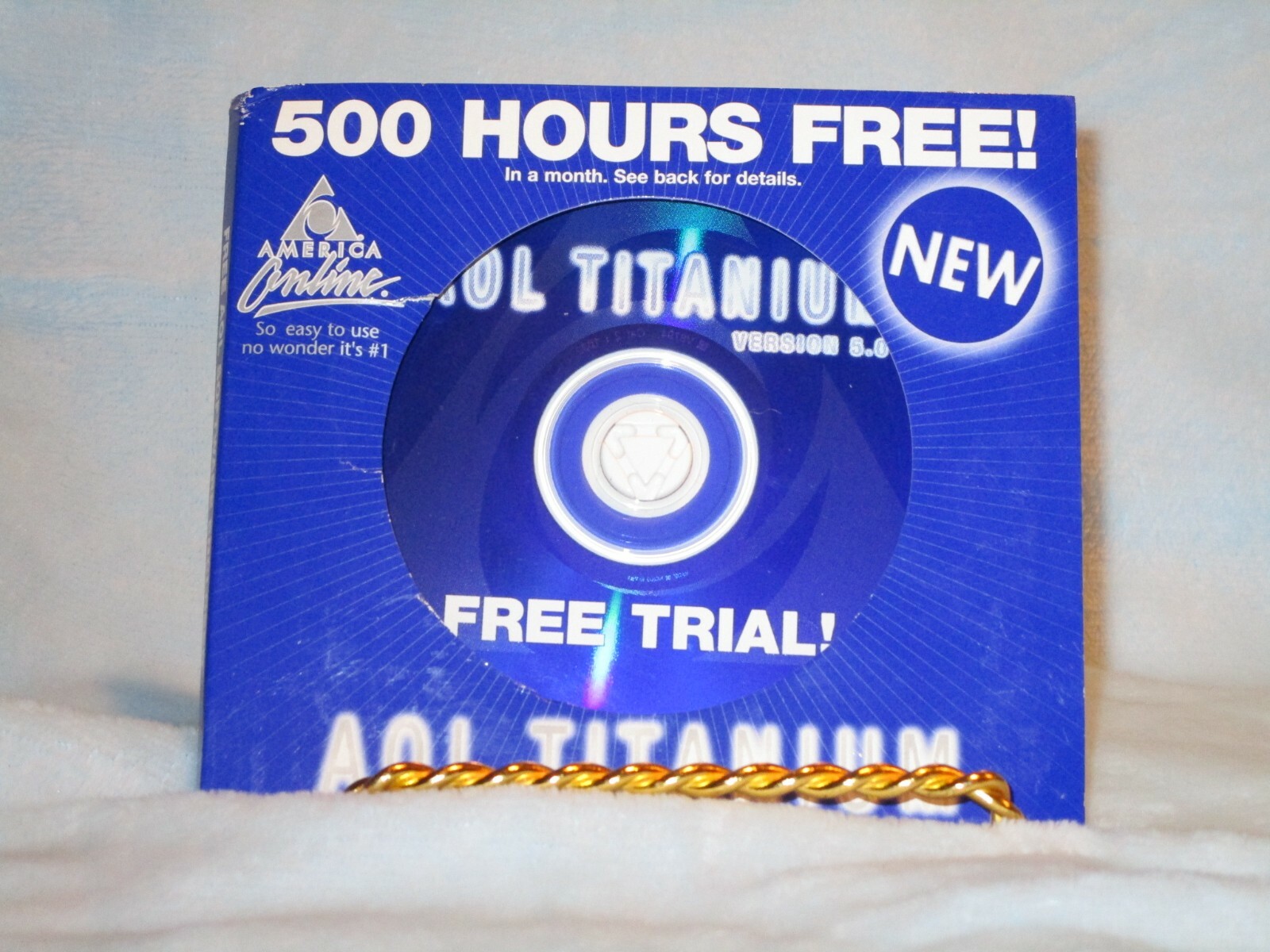 AOL Titanium Version 5.0, Trail CD with Package 
