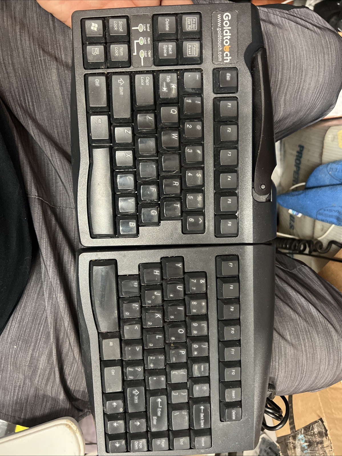 GOLDTOUCH KEYOVATION SKR-4200U  GTU0077  SPLIT KEYBOARD