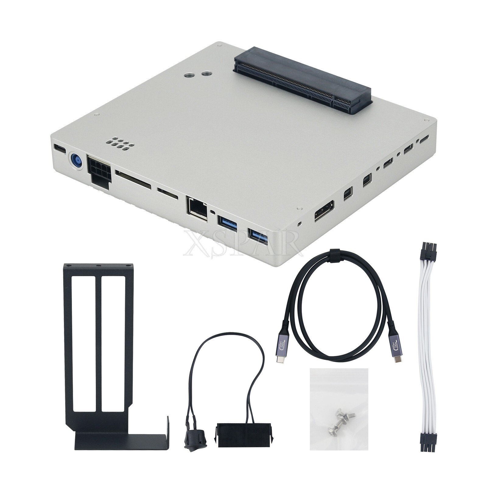 CX GPU Dock Graphics Card Expansion Dock 100W+15W with 100cm Thunderbolt4 Cable