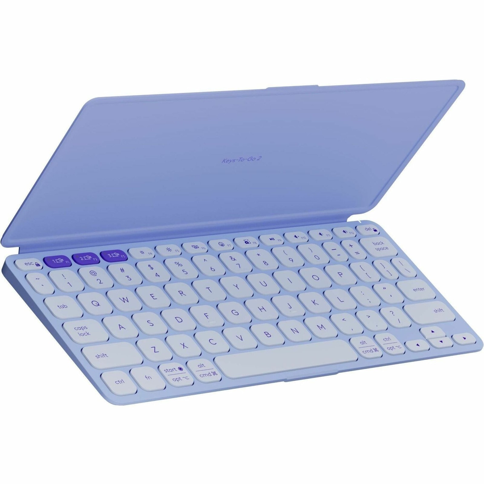 Logitech Keys-To-Go 2 Slim Portable Bluetooth Keyboard with Built-in Cover, Full