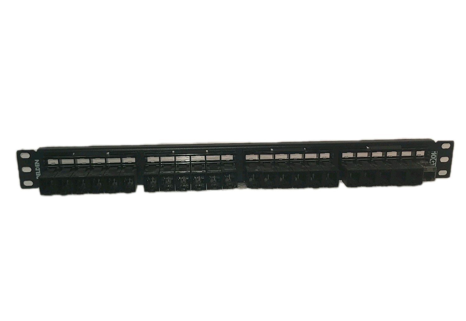 Belden RVAPPF1U24BK 24-Port 10GX REVConnect Patch Panel 1U Black - No Accessorie