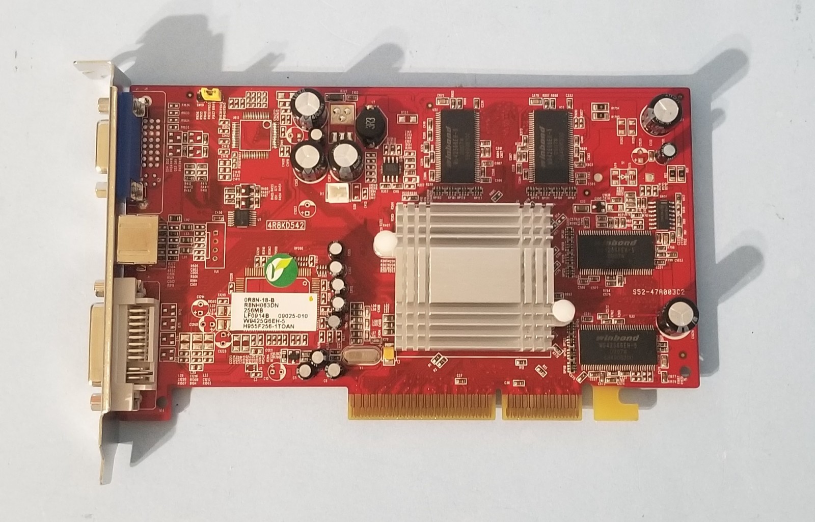 HIS Ati Radeon 9550 AGP VGA Card 256MB H955F256-1TOAN
