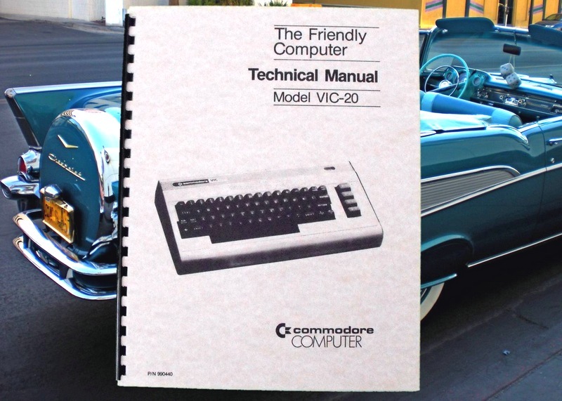 COMMODORE VIC-20 VIC 20 Computer TECHNICAL Service Manual With Schematics