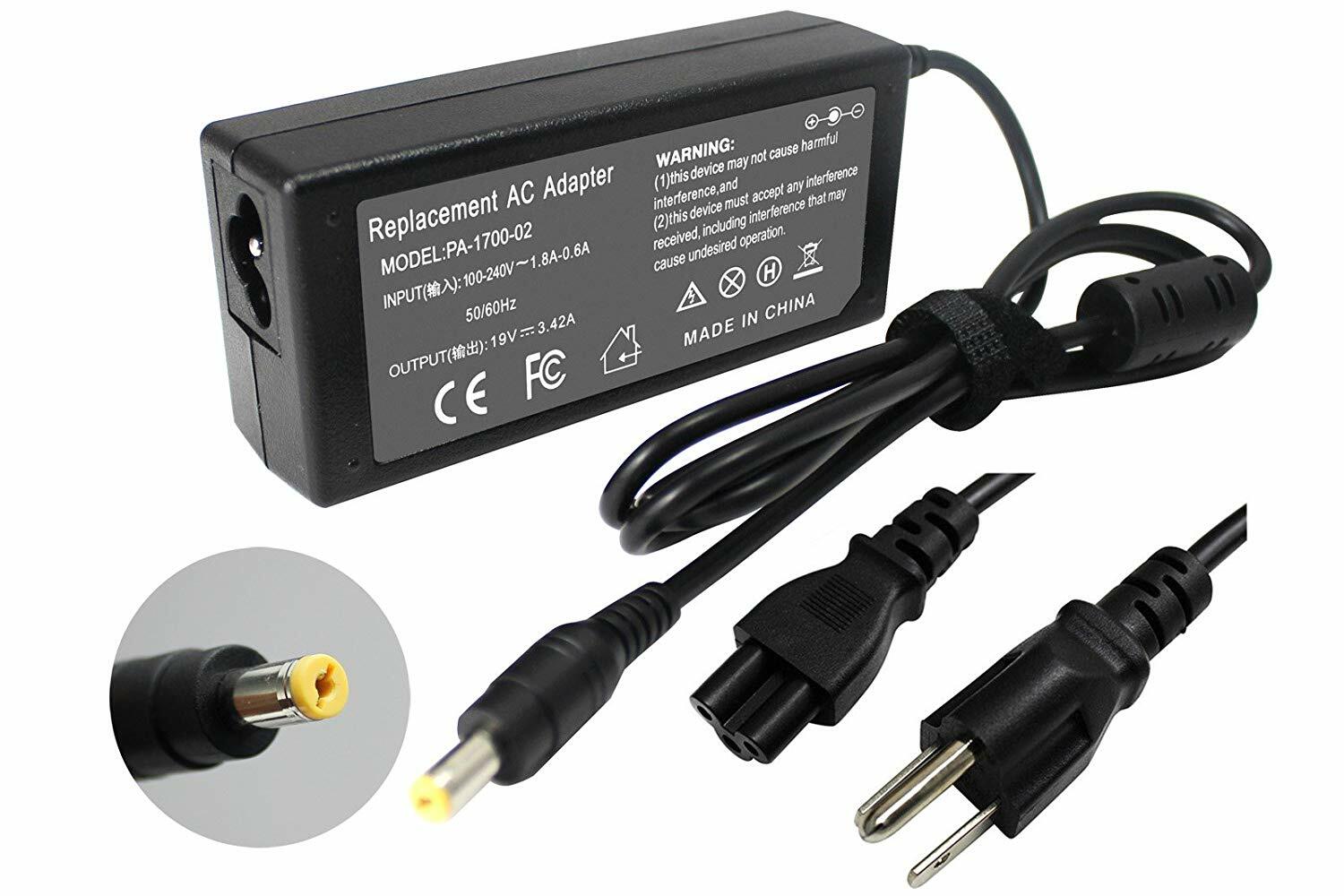 Adapter Charger For Acer TravelMate P2 TMP2510-G2-M-54EA