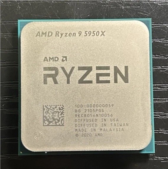 AMD Ryzen 9 5950X 16-Core 3.4GHz CPU Processor Socket AM4 64MB L3 8MB L2