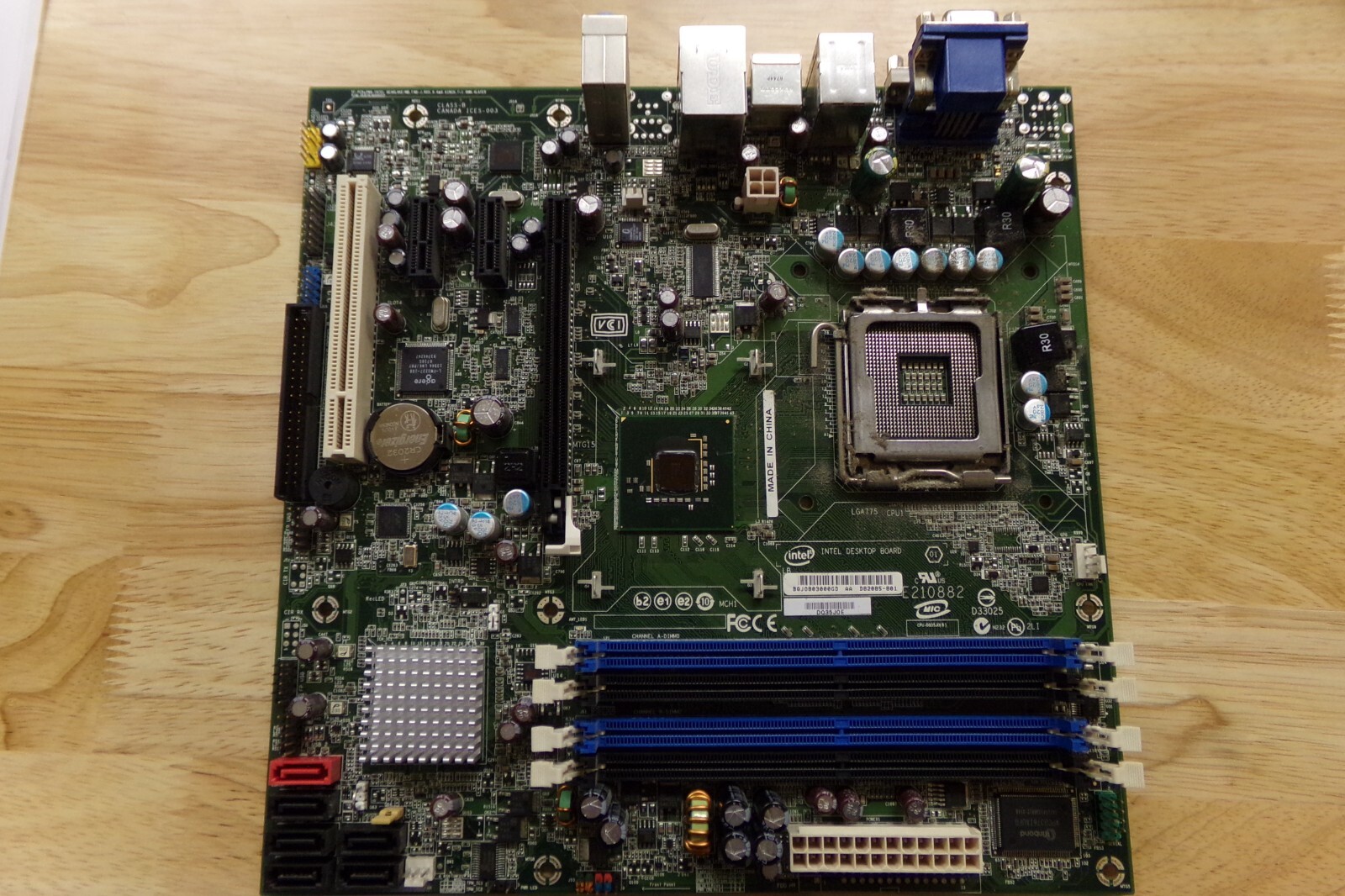 Intel Desktop Board DQ35JOE D82085-801 Motherboard Socket 775 - For Parts/Repair