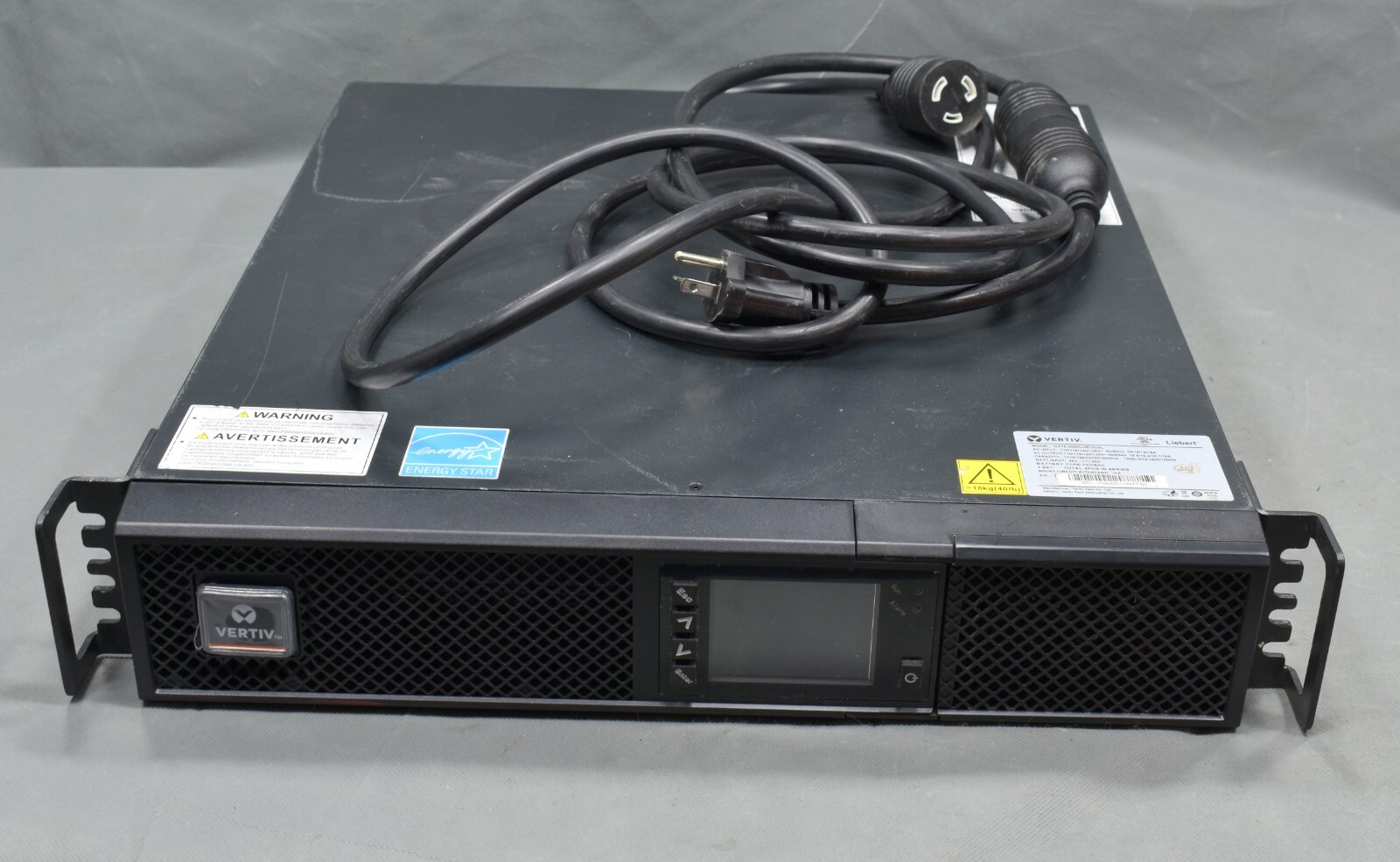 Emerson Vertiv Liebert GXT5-2000LVRT2UXL, Rack/Tower UPS, 2000VA,1800W, 125V,16A
